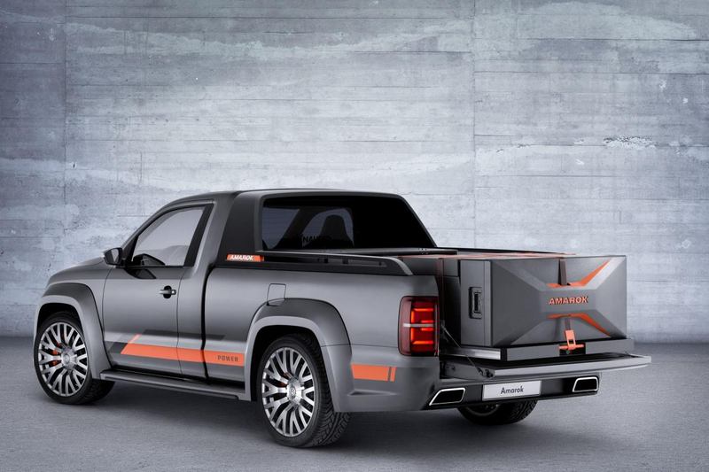 Illustration for article titled VW Built A Pickup With A 5,000 Watt Sound System, Because Partytime